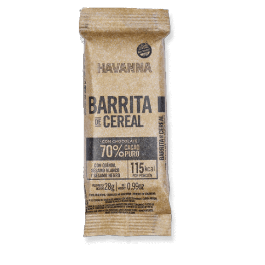 Barritas de Cereal Sin Gluten