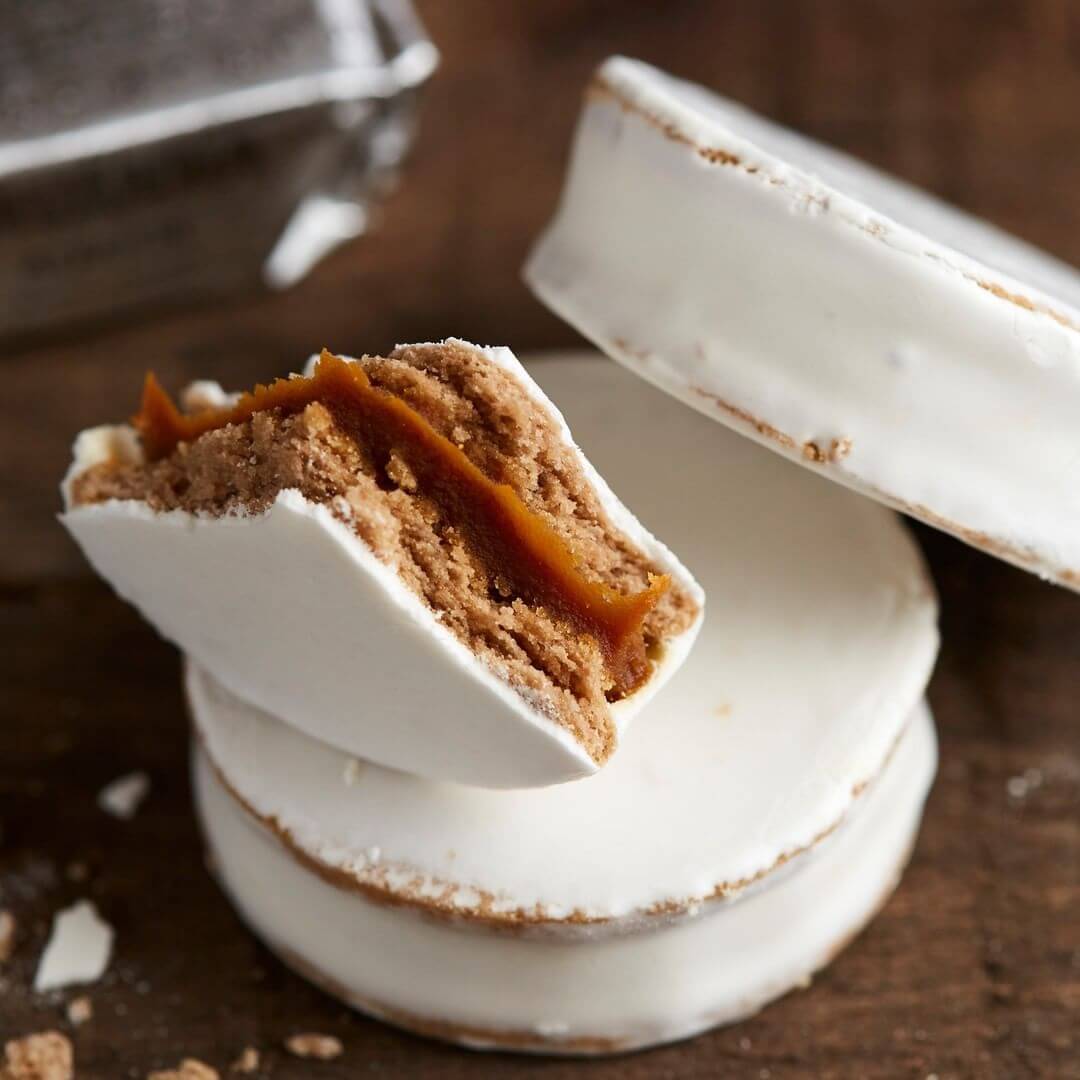 Alfajores Merengue Italiano.