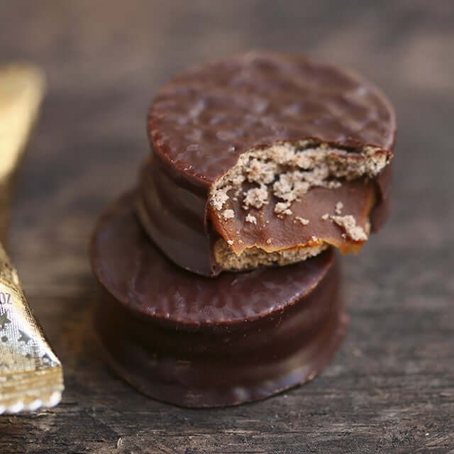 Mini Alfajores de Chocolate 475g.