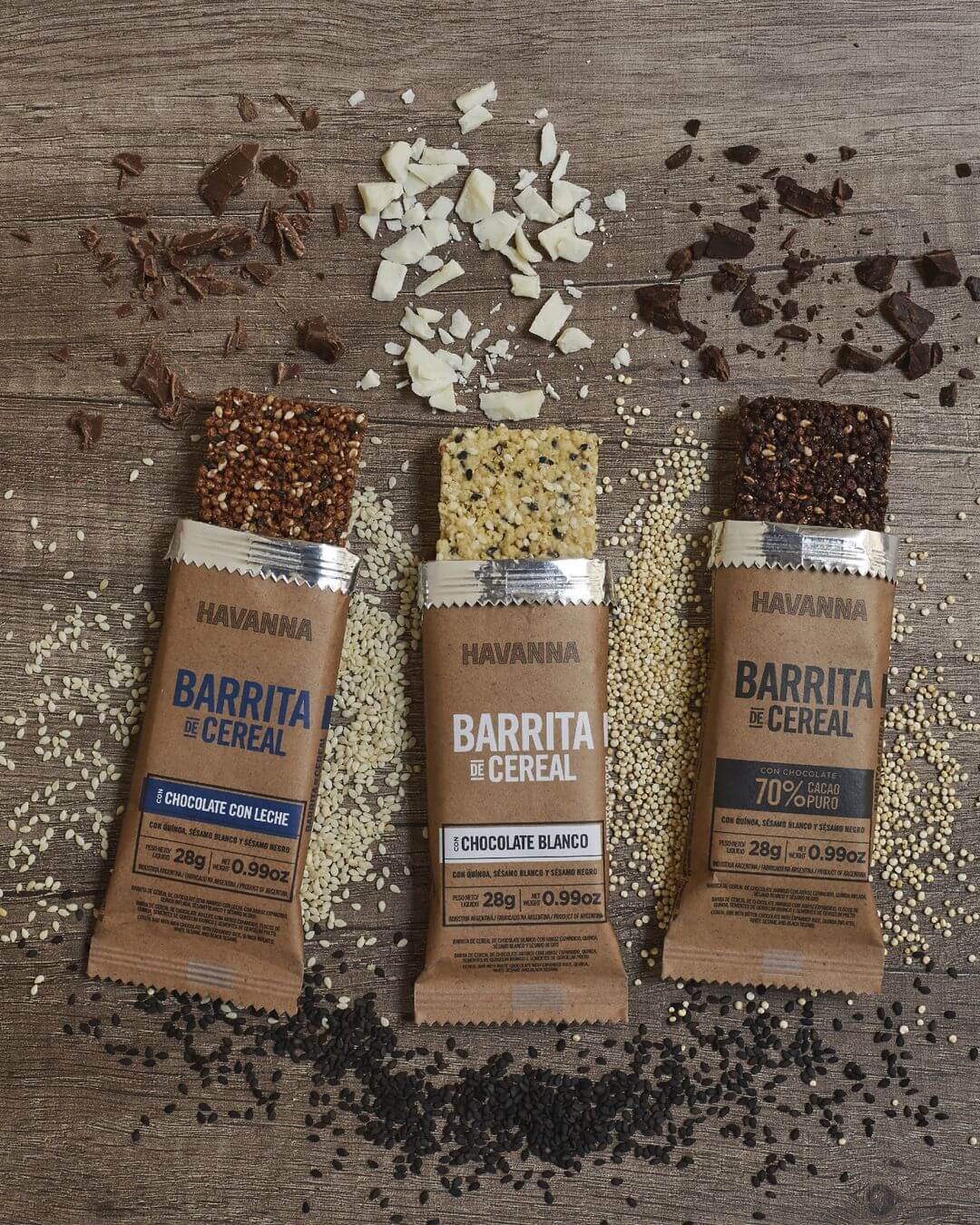 Barritas de Cereal Sin Gluten