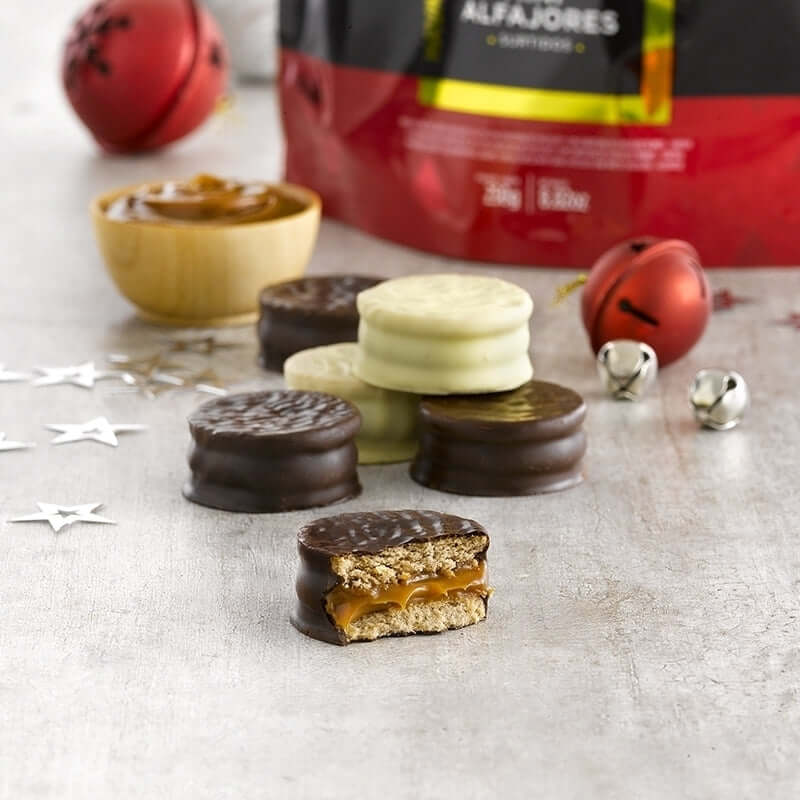 Mini alfajores mixtos de chocolate 475g