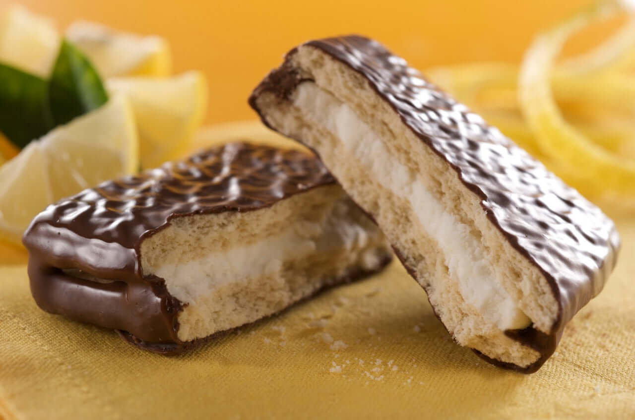 Mini Galletitas de limón con chocolate 450g