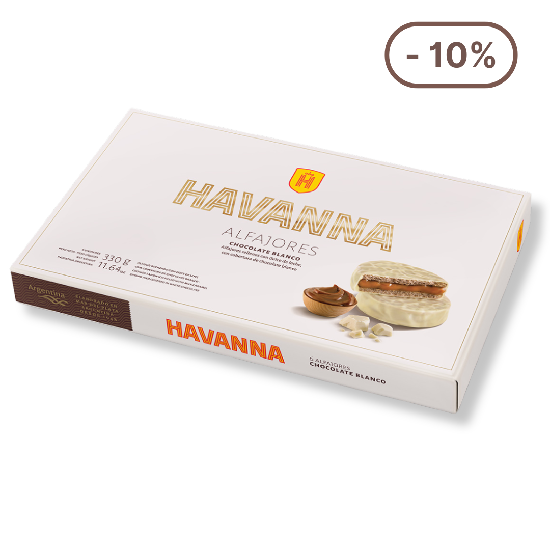 Alfajor Chocolate Blanco