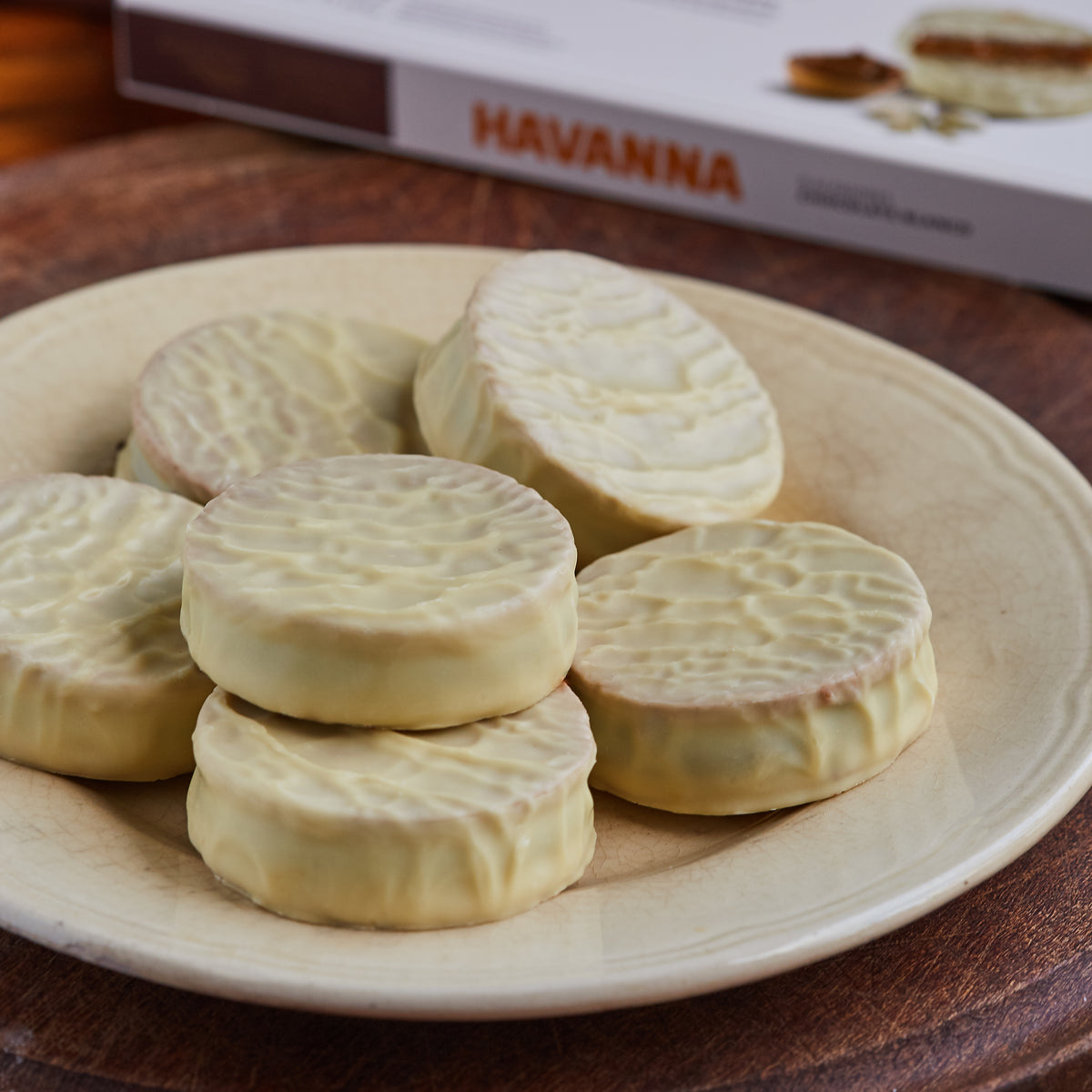 Alfajor Chocolate Blanco