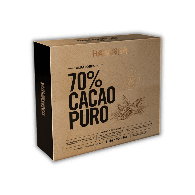 Alfajores 70% Cacao