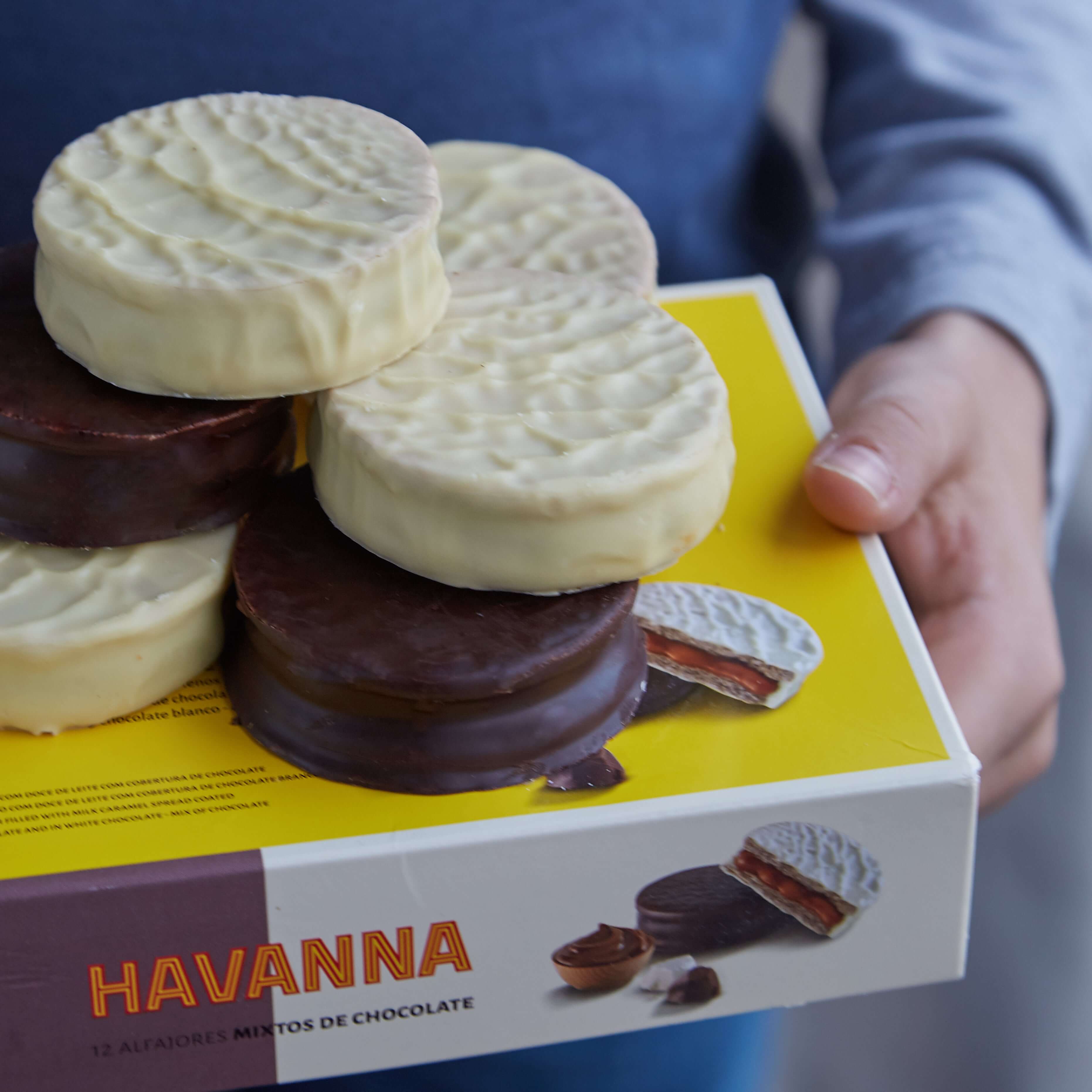 Alfajores Mixtos Chocolate.